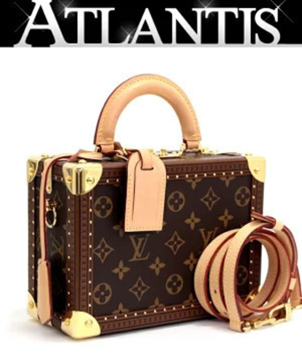 Louis Vuitton Valise Trunk Shoulder Bag Monogram